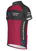 Load image into Gallery viewer, Club Fit Cycling Jersey Team Arkansas Cure