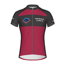 Load image into Gallery viewer, Club Fit Cycling Jersey Team Arkansas Cure