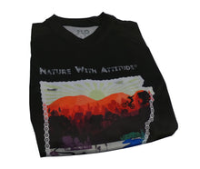 Load image into Gallery viewer, Nature With Attitude -Black 3/4 Sleeve