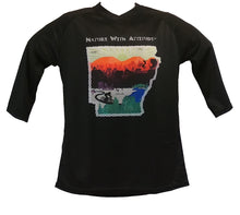 Load image into Gallery viewer, Nature With Attitude -Black 3/4 Sleeve